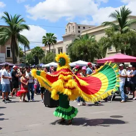 Feira na Praça