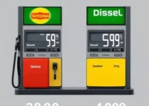 preço da gasolina e diesel em Teresina