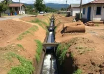 obras de esgotamento