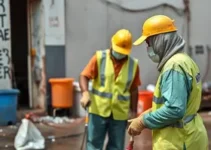 condições de trabalho limpeza pública Teresina