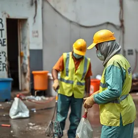 condições de trabalho limpeza pública Teresina
