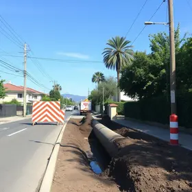 obras de esgoto em Teresina